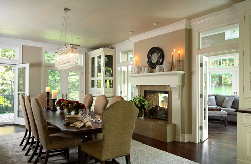 Amazing Double Sided Fireplace Design Ideas